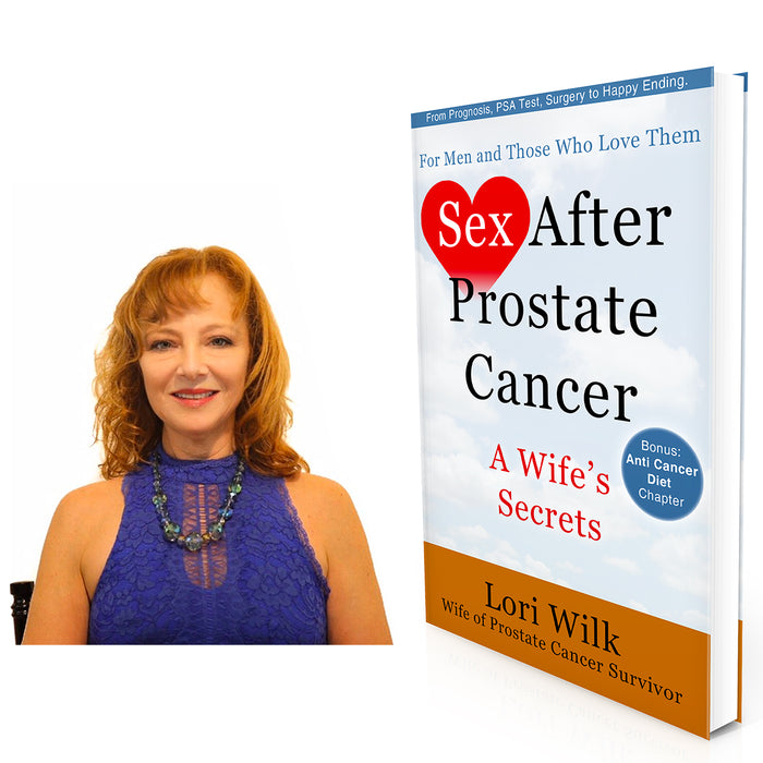 LORI WILKS THE AUTHOR OF SEX AFTER PROSTATE CANCER INTERVIEWS MARK SCHNEIDER THE CEO OF THE ELATOR