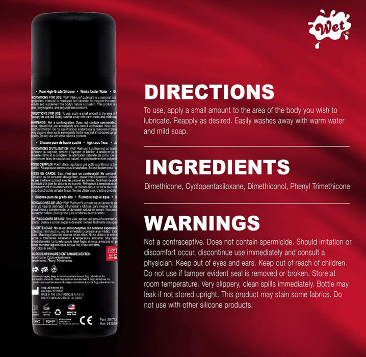 5 Ounce Bottle of Premium Silicone Lubricant